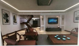 【海阳品阁装饰】凤凰国际小区160平方现代简约风格装修效果图